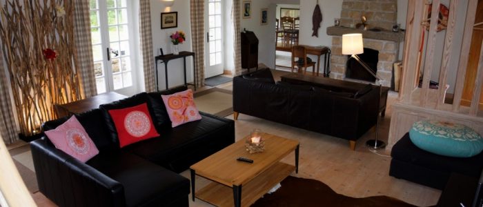 Ferienhaus Bretagne Wohnzimmer5